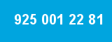 925 001 22 81